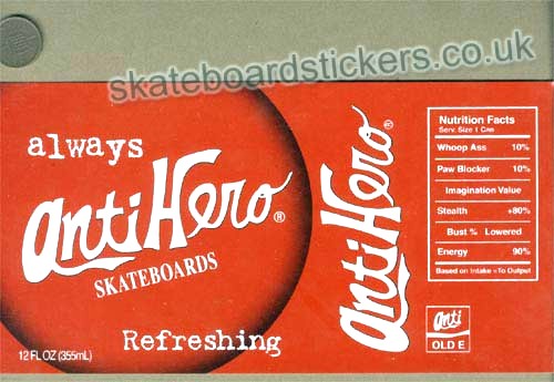 Antihero Skateboards Skateboard Sticker