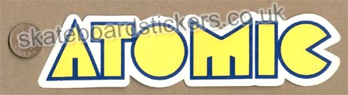 Atomic Skateboard Sticker