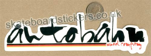 Autobahn Wheels Skateboard Sticker