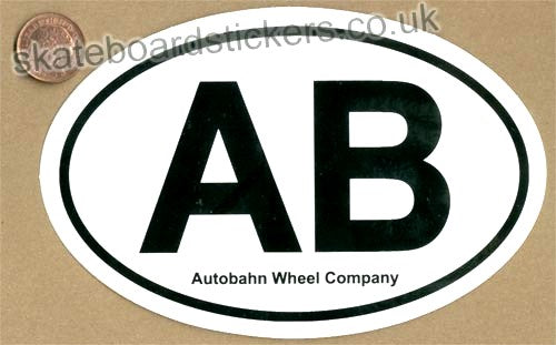 Autobahn Wheels Skateboard Sticker