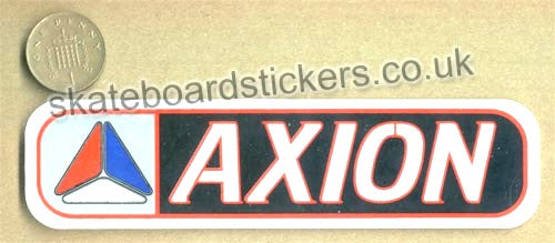Axion Skateboard Sticker