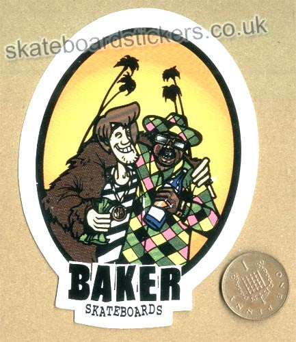 Baker Skateboard Sticker