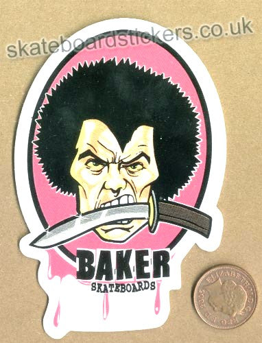 Baker Skateboard Sticker