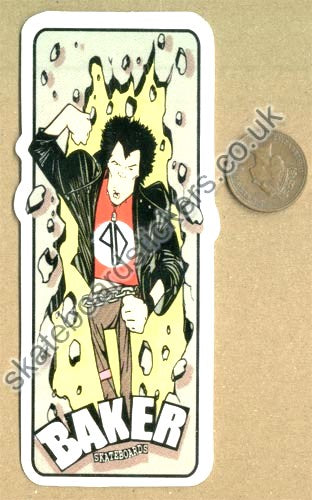 Baker - Piss Drunx Skateboard Sticker