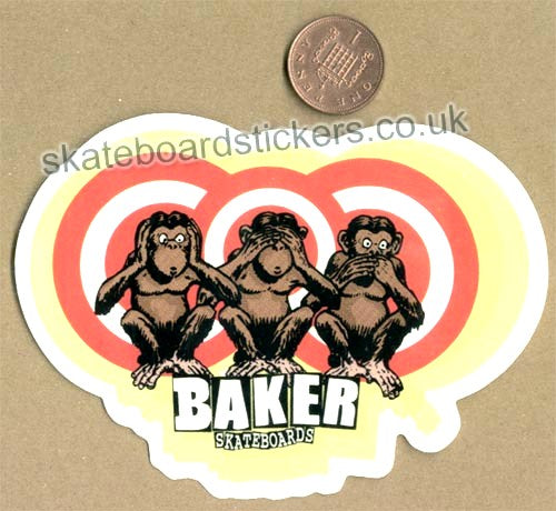 Baker Skateboard Sticker