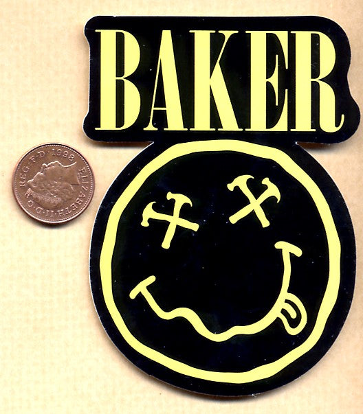 Baker Skateboard Sticker