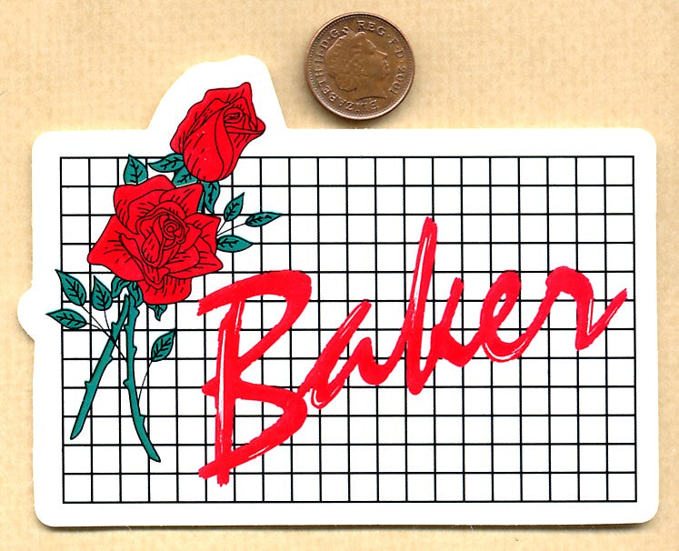 Baker Skateboard Sticker