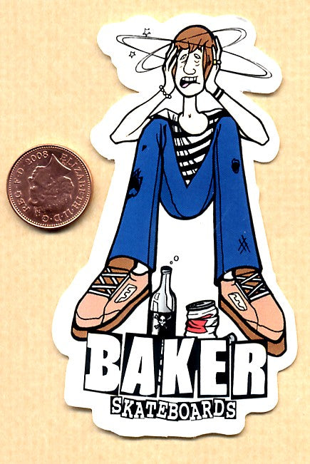 Baker Skateboard Sticker