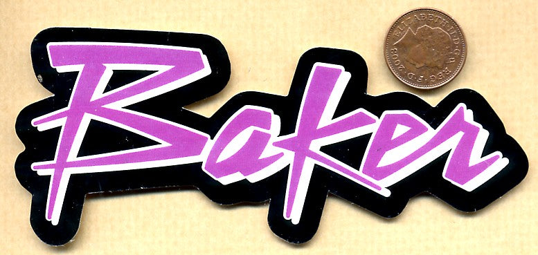 Baker Skateboard Sticker