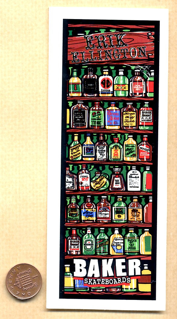 Baker - Erik Ellington Skateboard Sticker