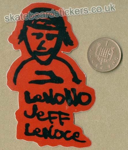 Baker - Jeff Lenoce Skateboard Sticker