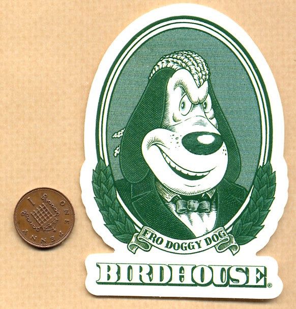 Birdhouse - Fro Doggy Dog Skateboard Sticker