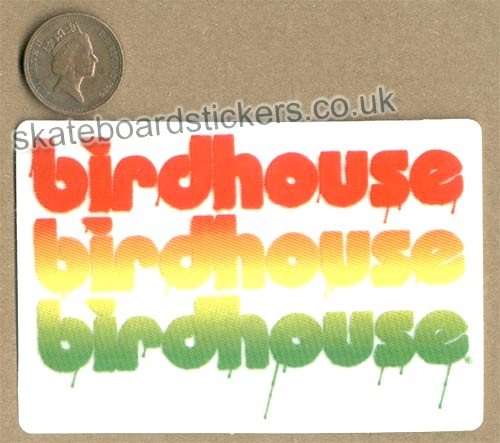 Birdhouse Skateboard Sticker