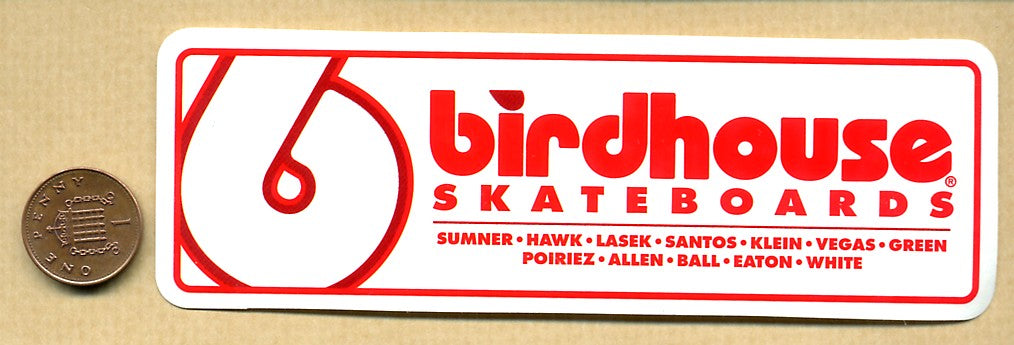 Birdhouse Skateboard Sticker
