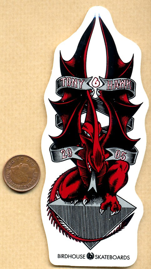 Birdhouse - Tony Hawk Skateboard Sticker