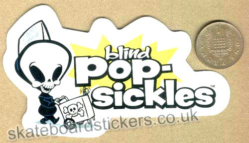 Blind Skateboards - Pop-sickles Skateboard Sticker