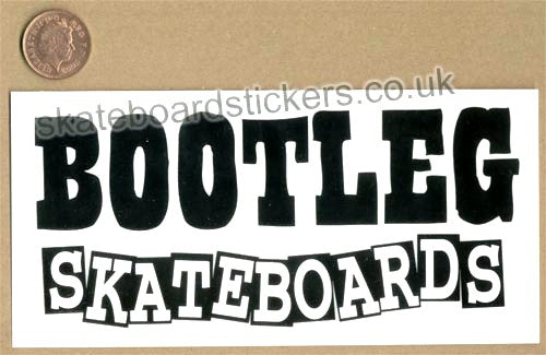 Bootleg Skateboard Sticker