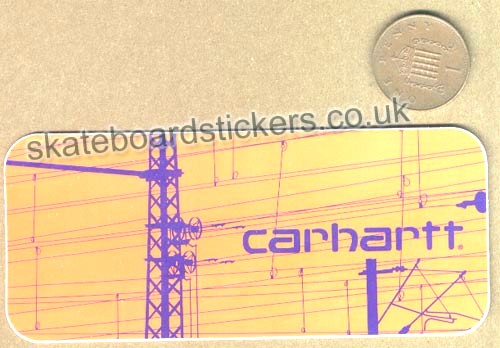 Carhartt Skateboard Sticker