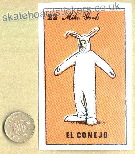 Chocolate Skateboards - Mike York / El Conejo Skateboard Sticker