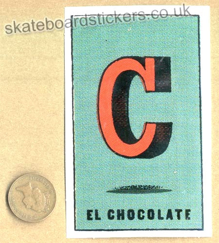 Chocolate Skateboards - El Chocolate Skateboard Sticker