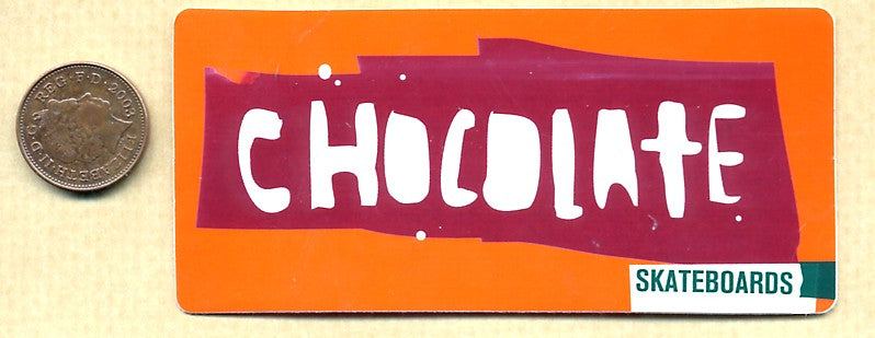 Chocolate Skateboards Skateboard Sticker