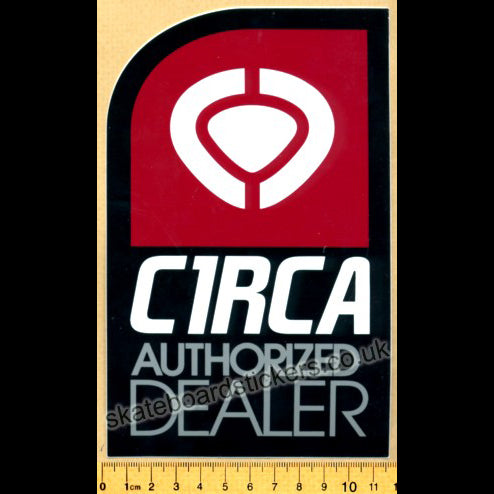 C1RCA / Circa Skateboard Shoes Sticker