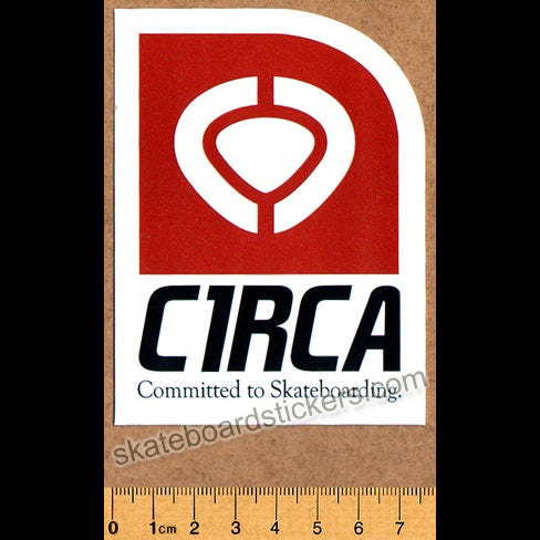 C1RCA / Circa Skateboard Shoes Sticker