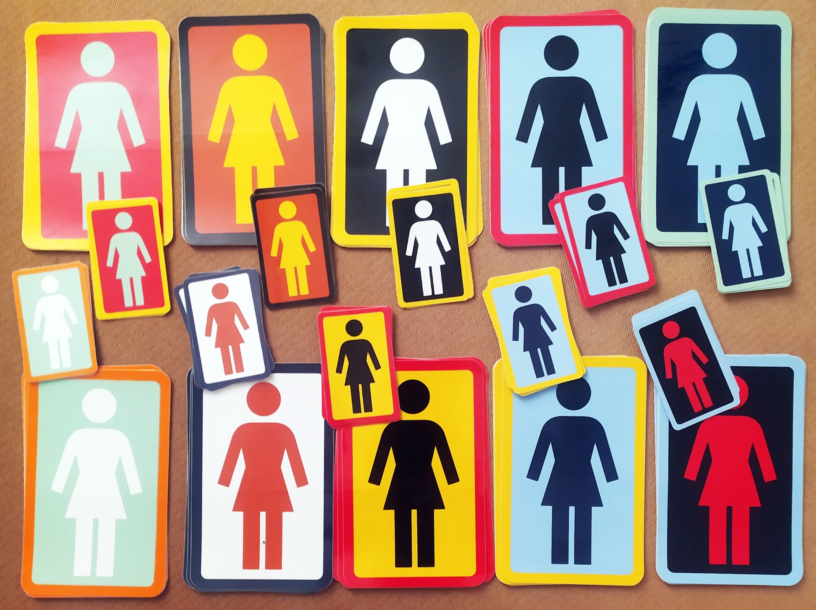 Girl Skateboards OG Logo Stickers New In!!