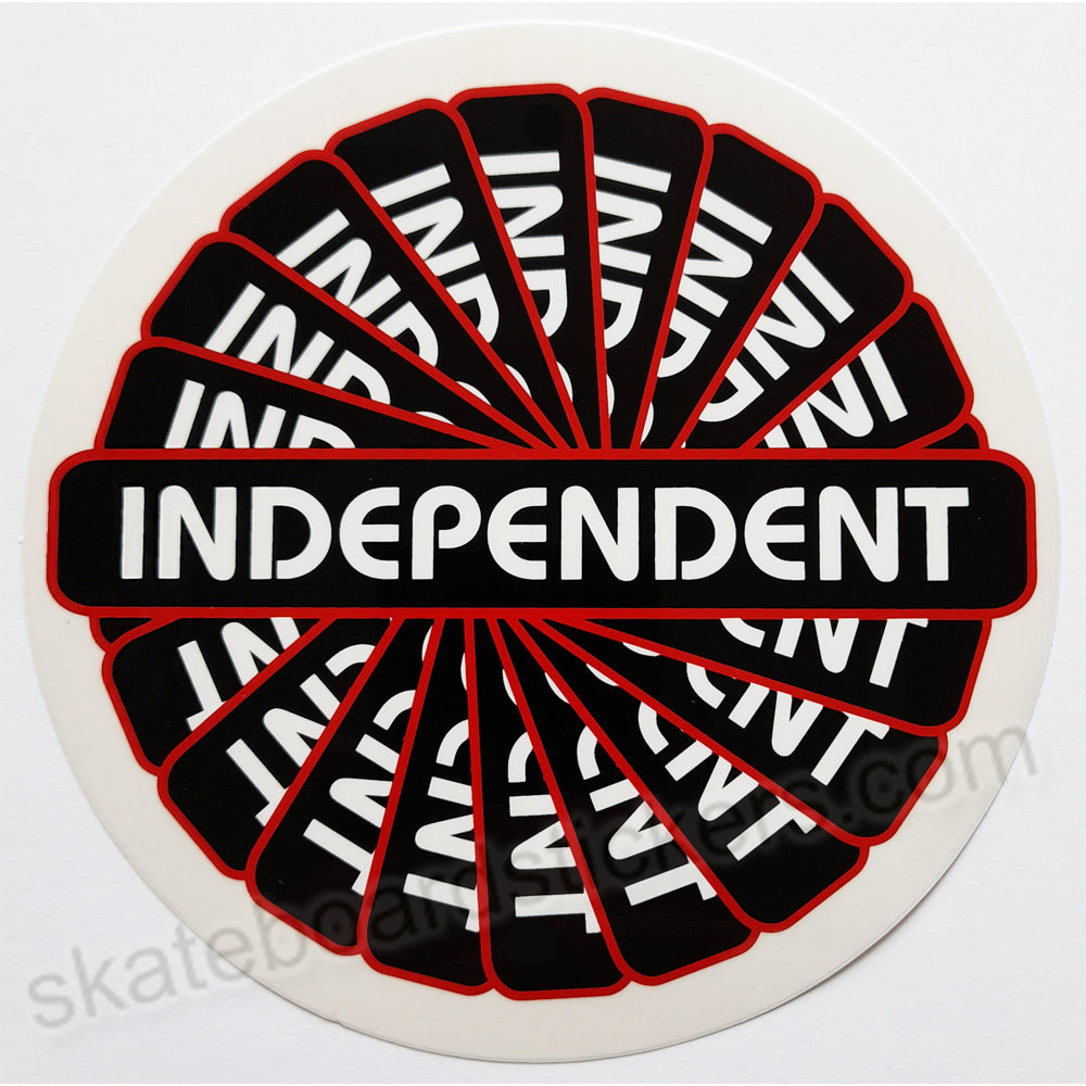 Independent Trucks Logo Independent Trucks White Complete Skateboards