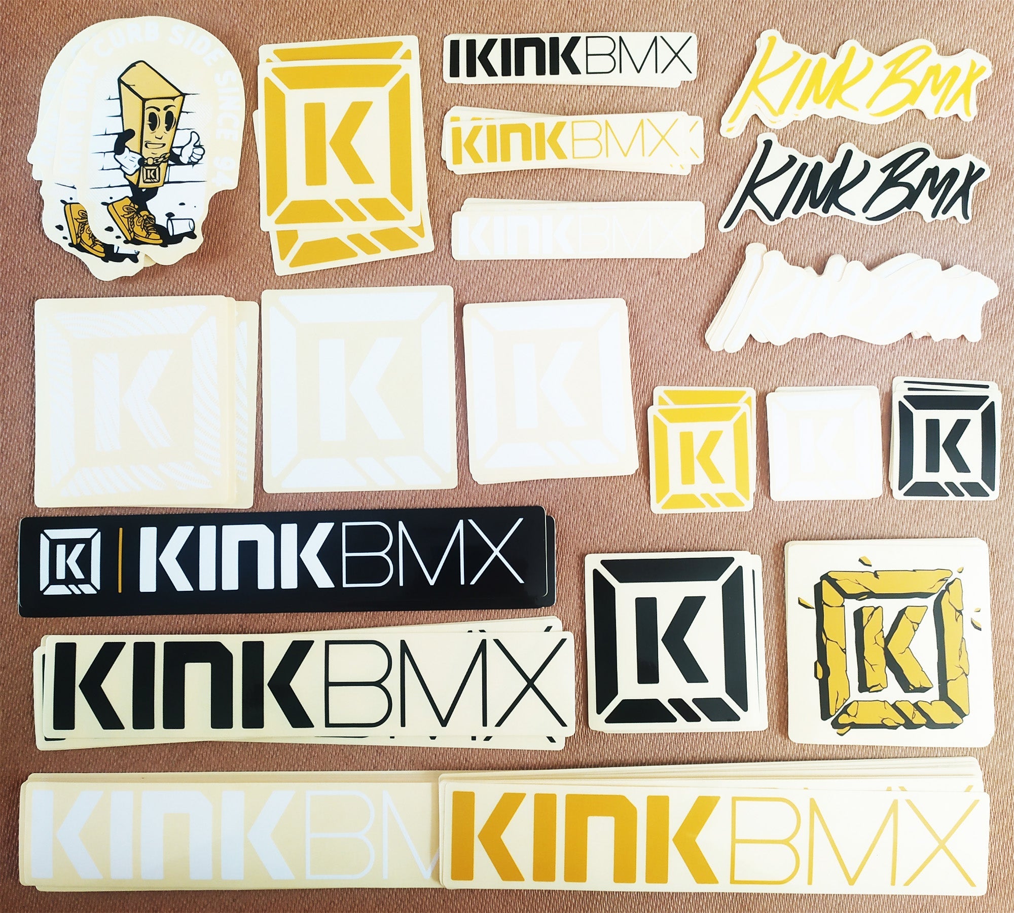 Kink BMX Stickers just added!!