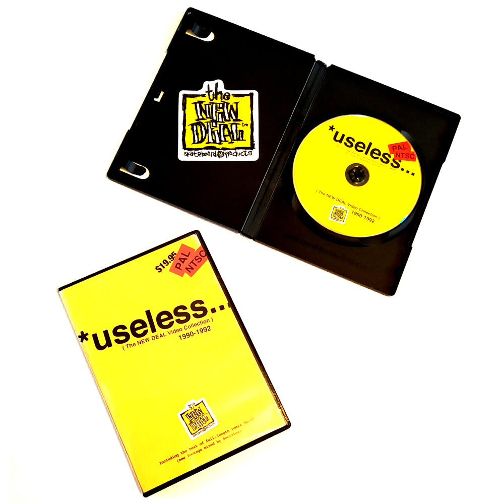 New Deal Skateboards - *useless (The NEW DEAL Video Collection) 1990-1992 DVD