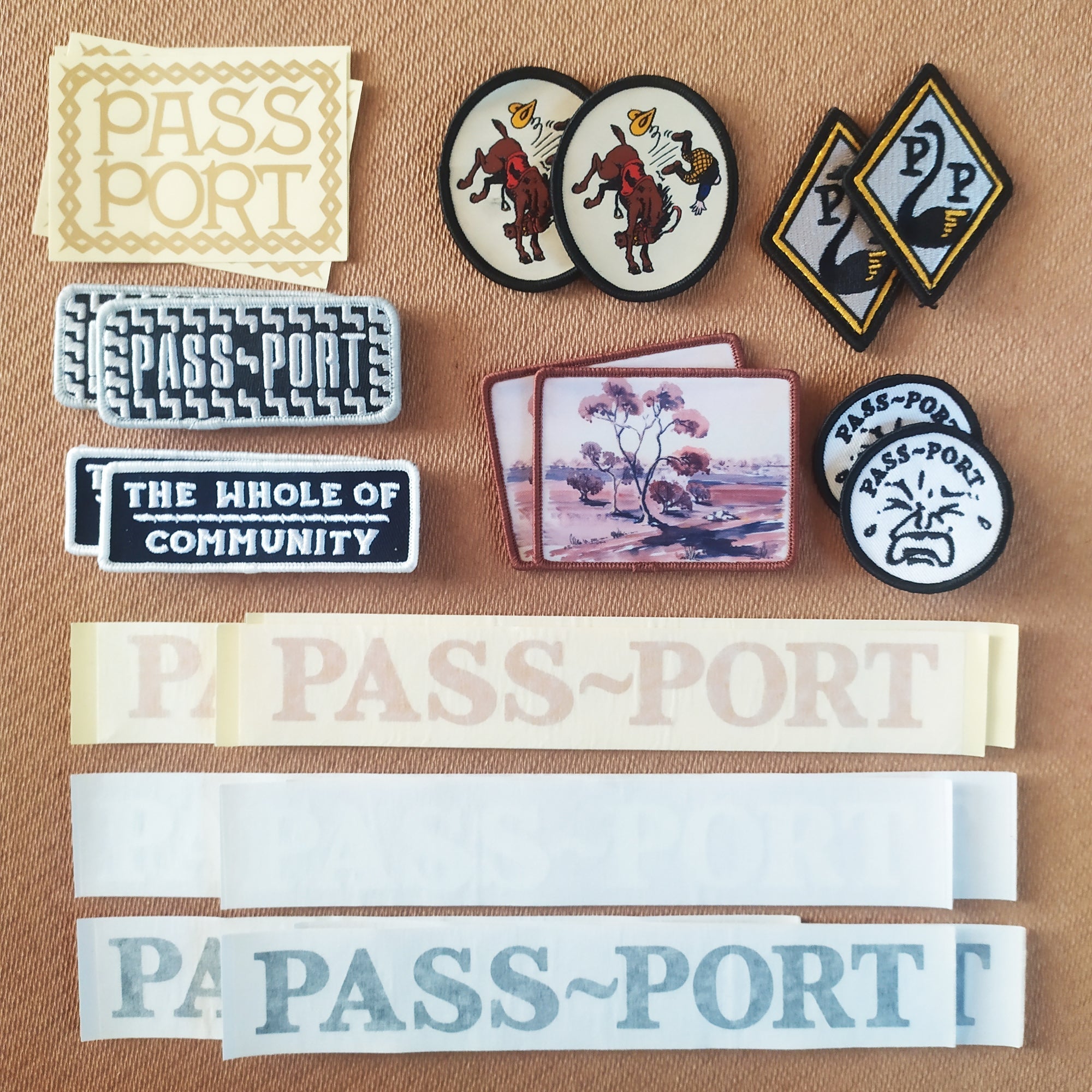 New Skate Stickers & Patches from Pass~Port!