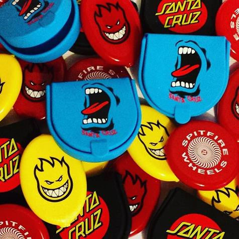 Coin / Stash Pouches from Santa Cruz and Spitfire