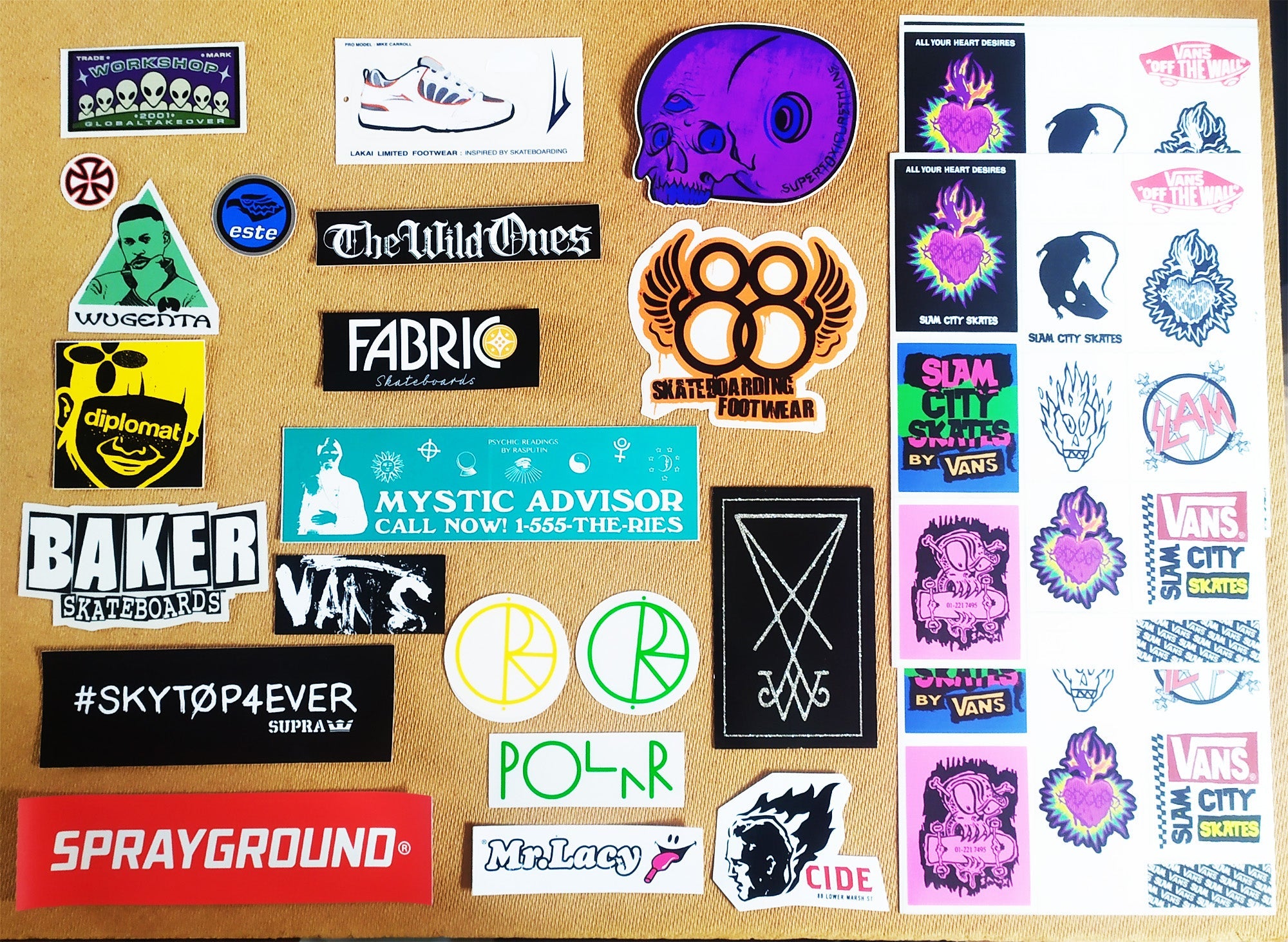 More Skate Stickers just added!!