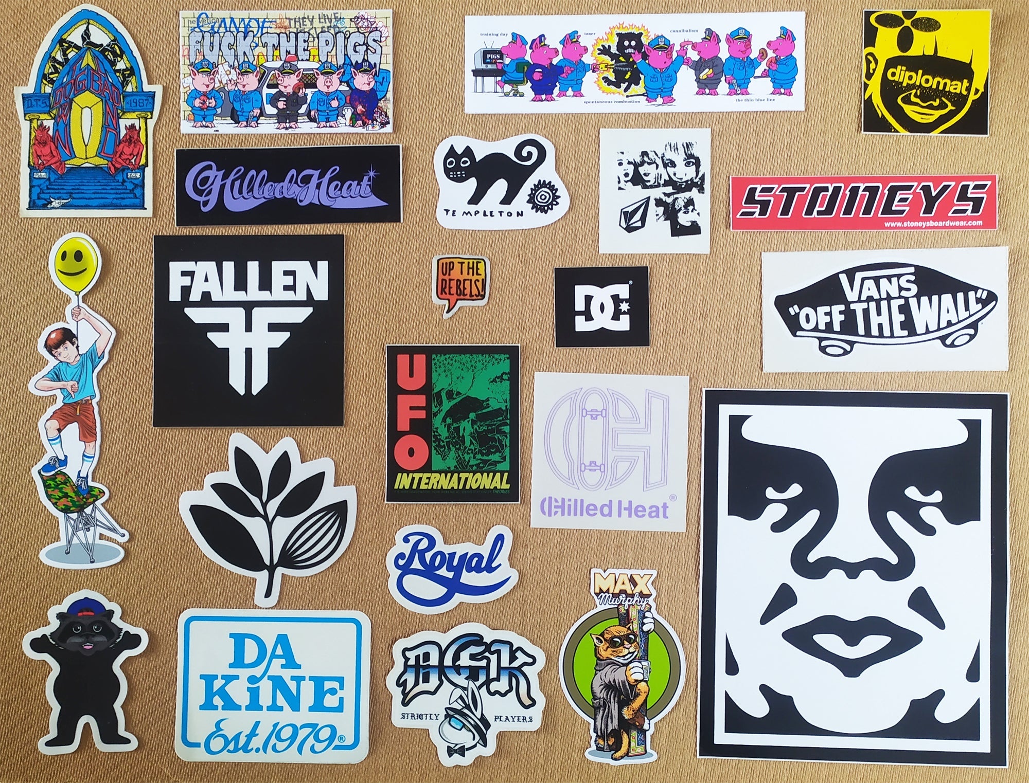 More Skate Stickers Just Added!!