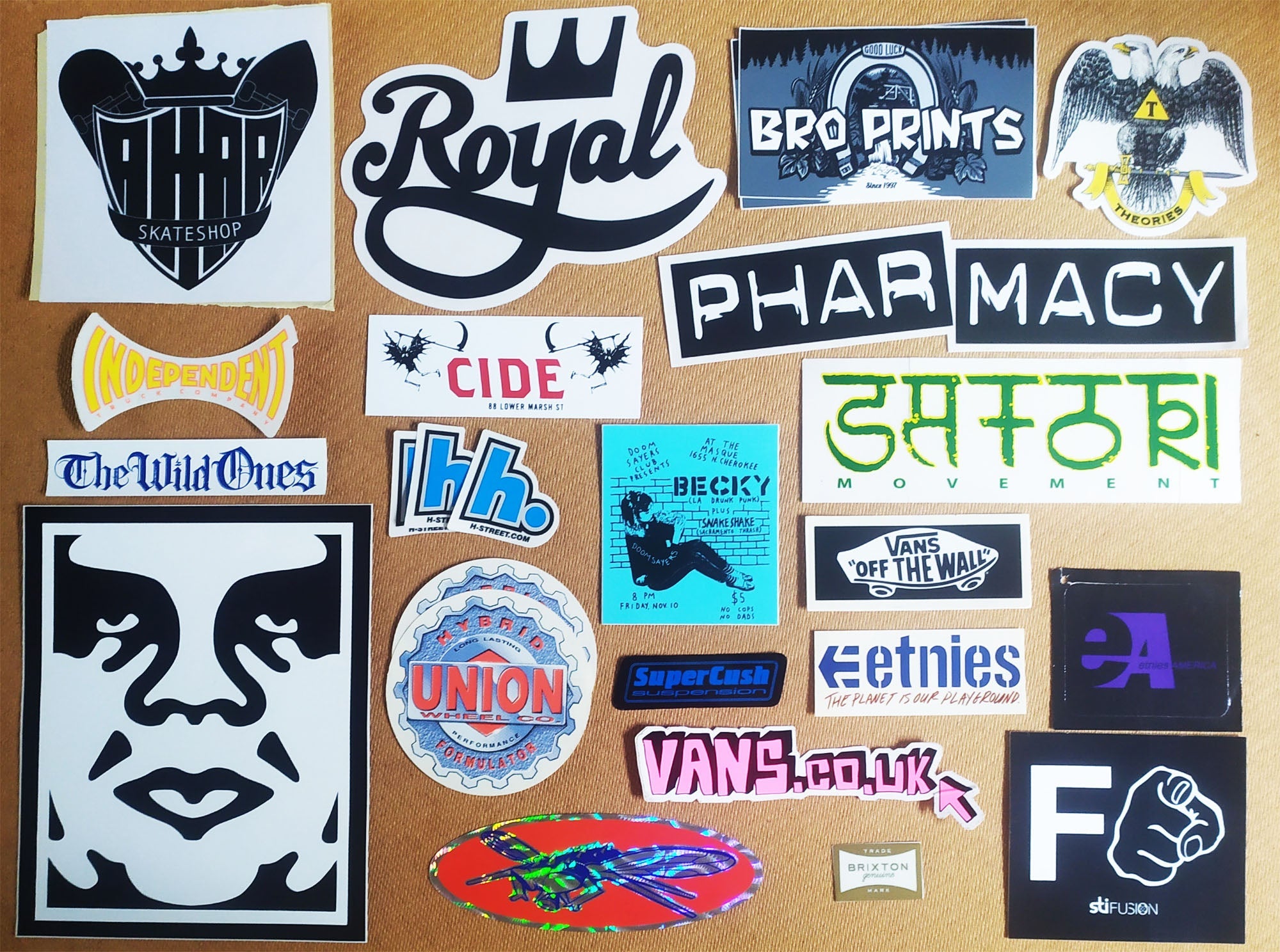More Skate Stickers Just Added!!