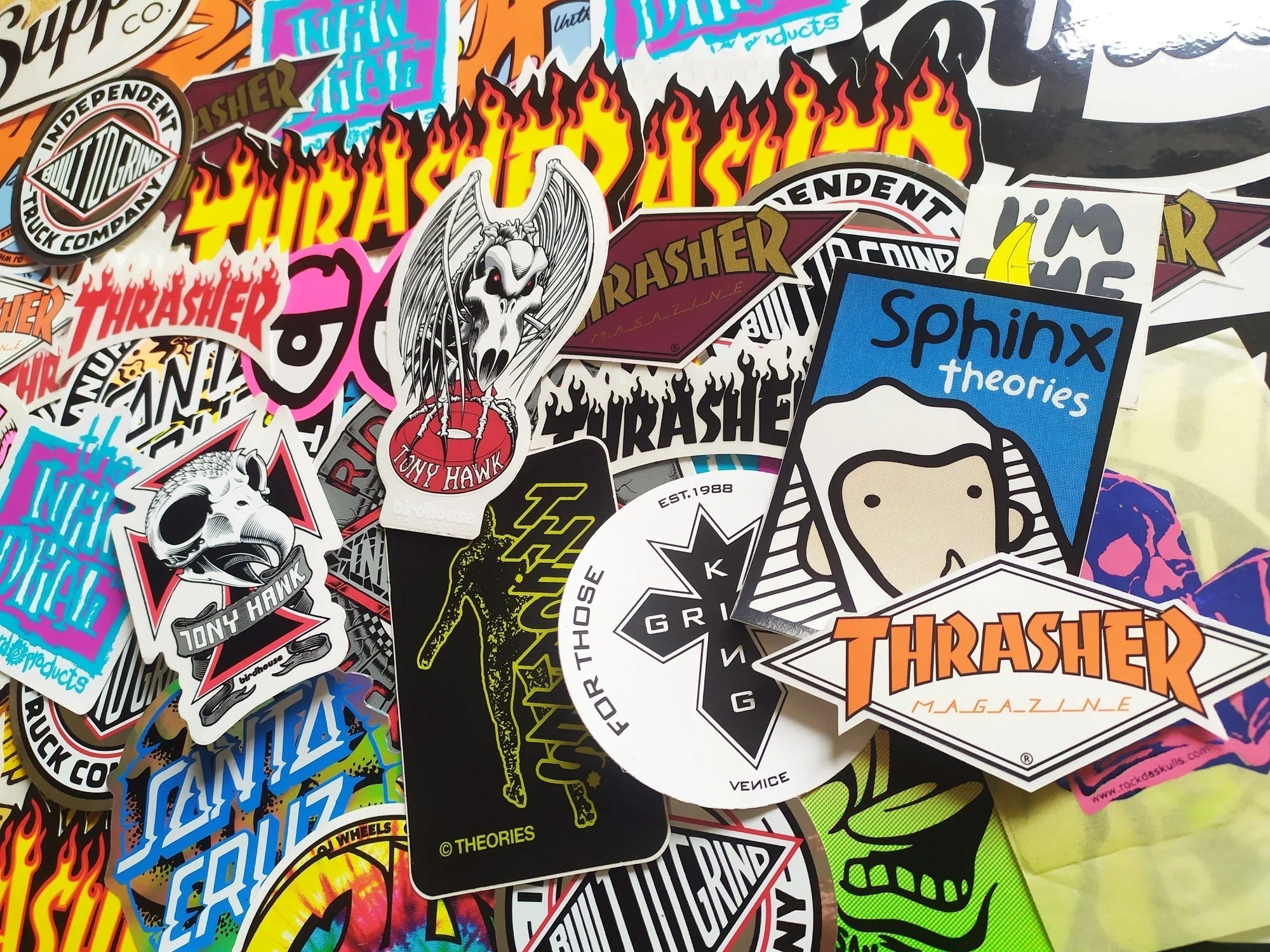 Skatepark Walls as Sticker Archives