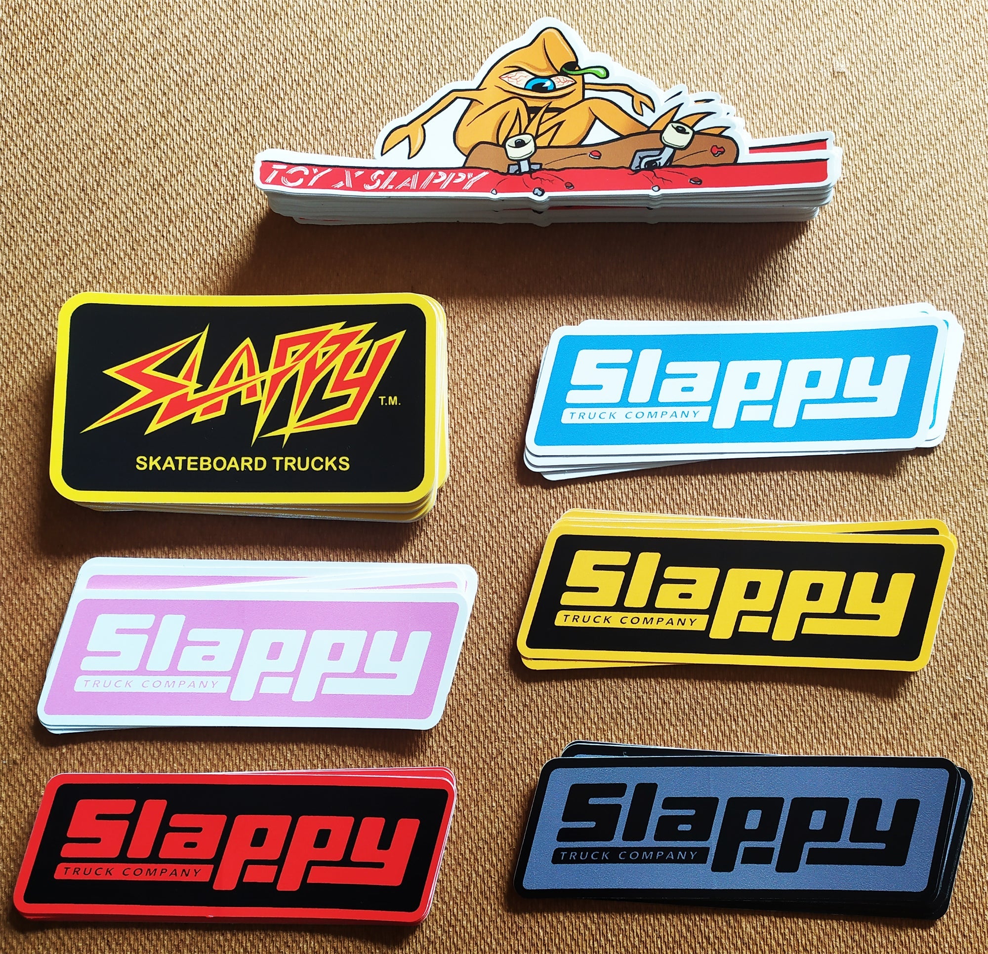 Slappy Trucks / Slappy x Toy Machine Stickers just added to ...