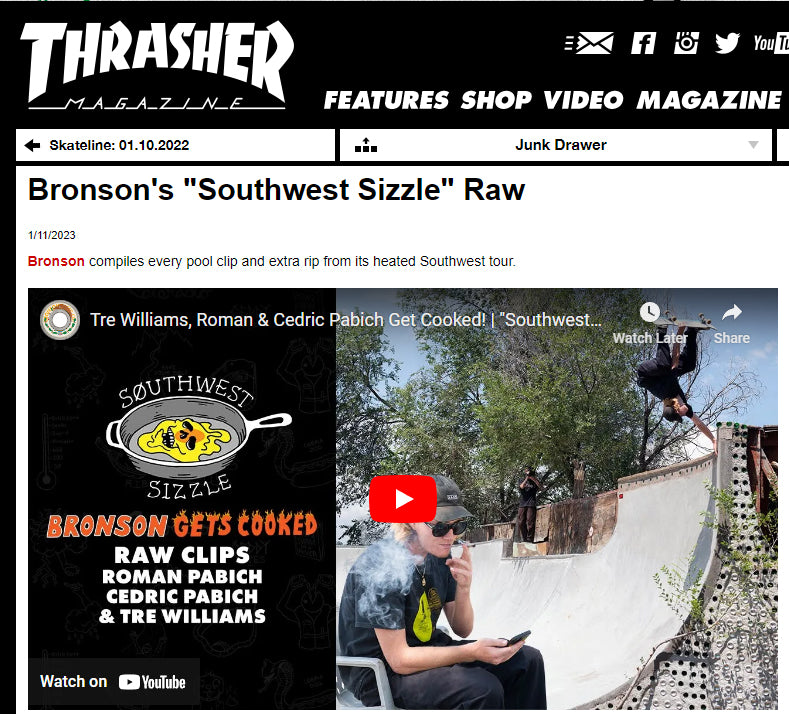 Bronson's "Southwest Sizzle" Raw 1/11/2023