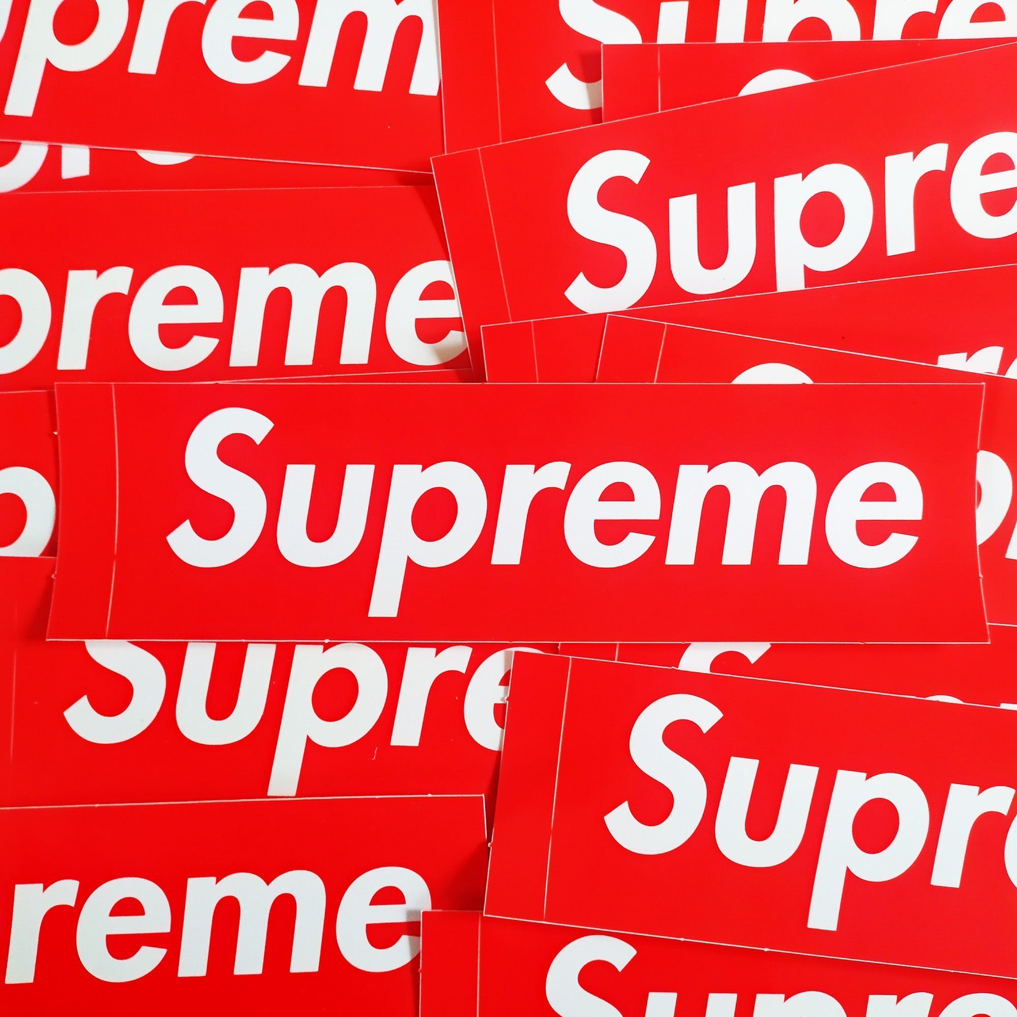 Supreme Clothing Red Classic Box Logo Stickers back in stock!!