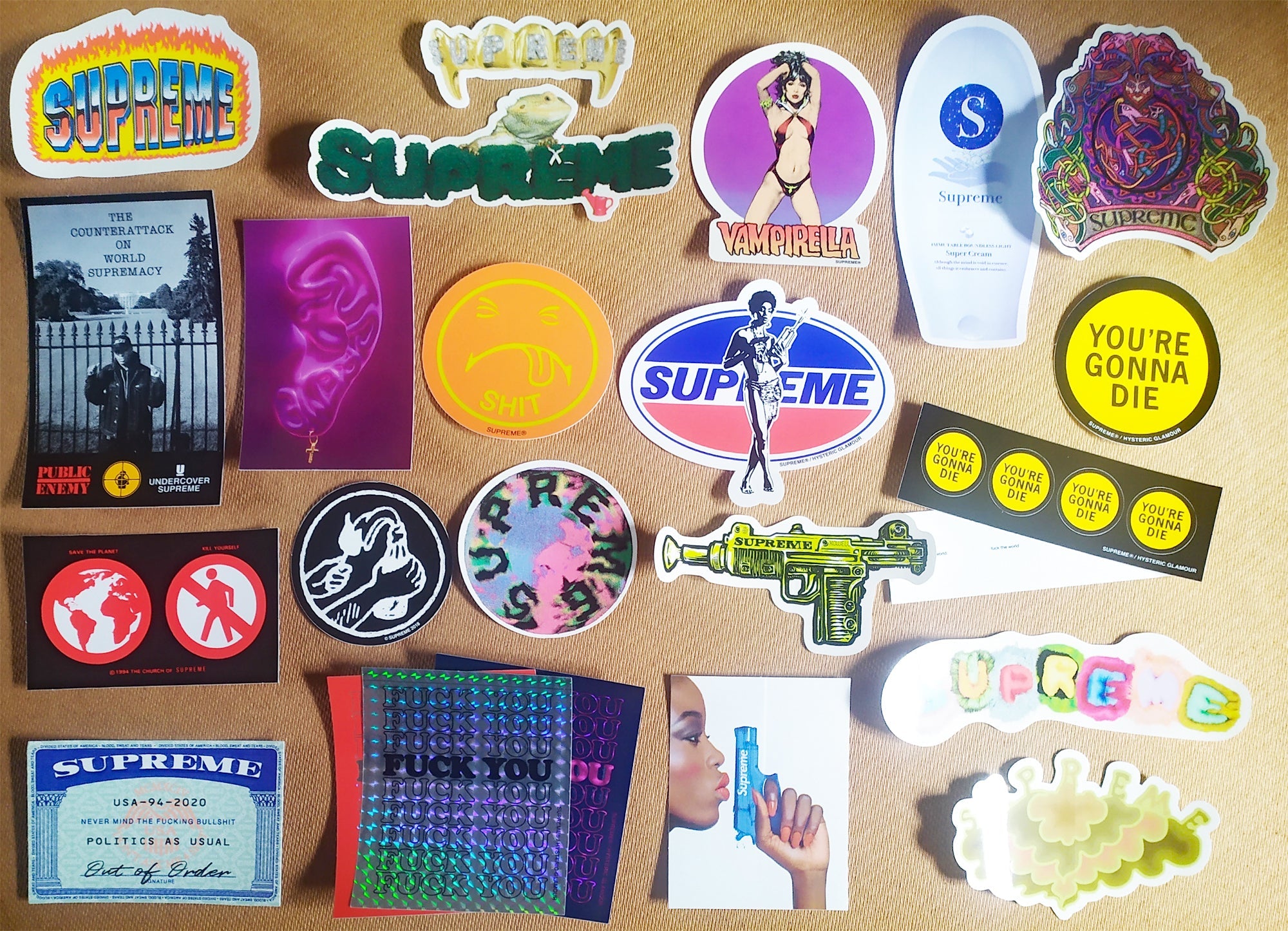 Supreme Stickers just added!!