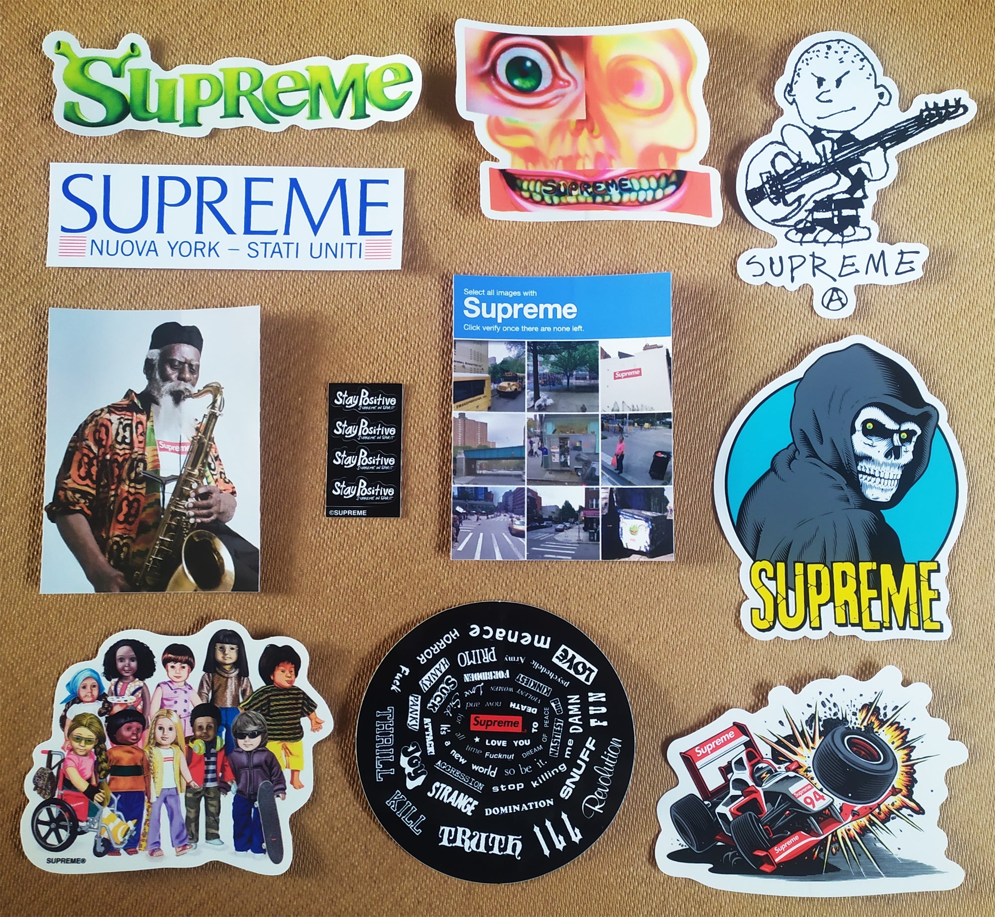 Supreme Skateboards Stickers Just Added!!