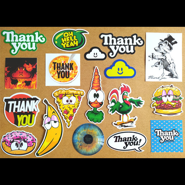 Brand New Stickers from Thank You
