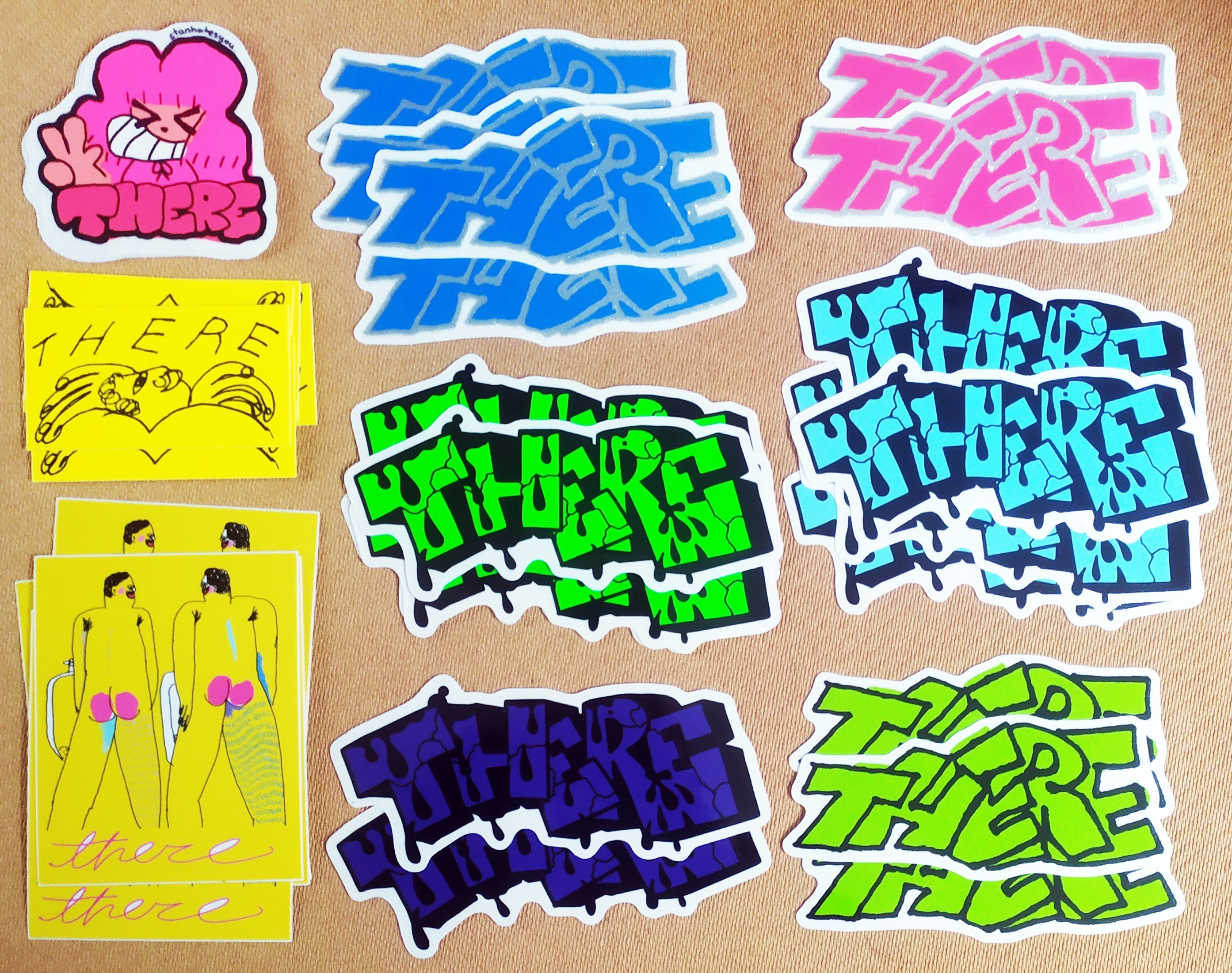 There Skateboards Stickers Just Added!
