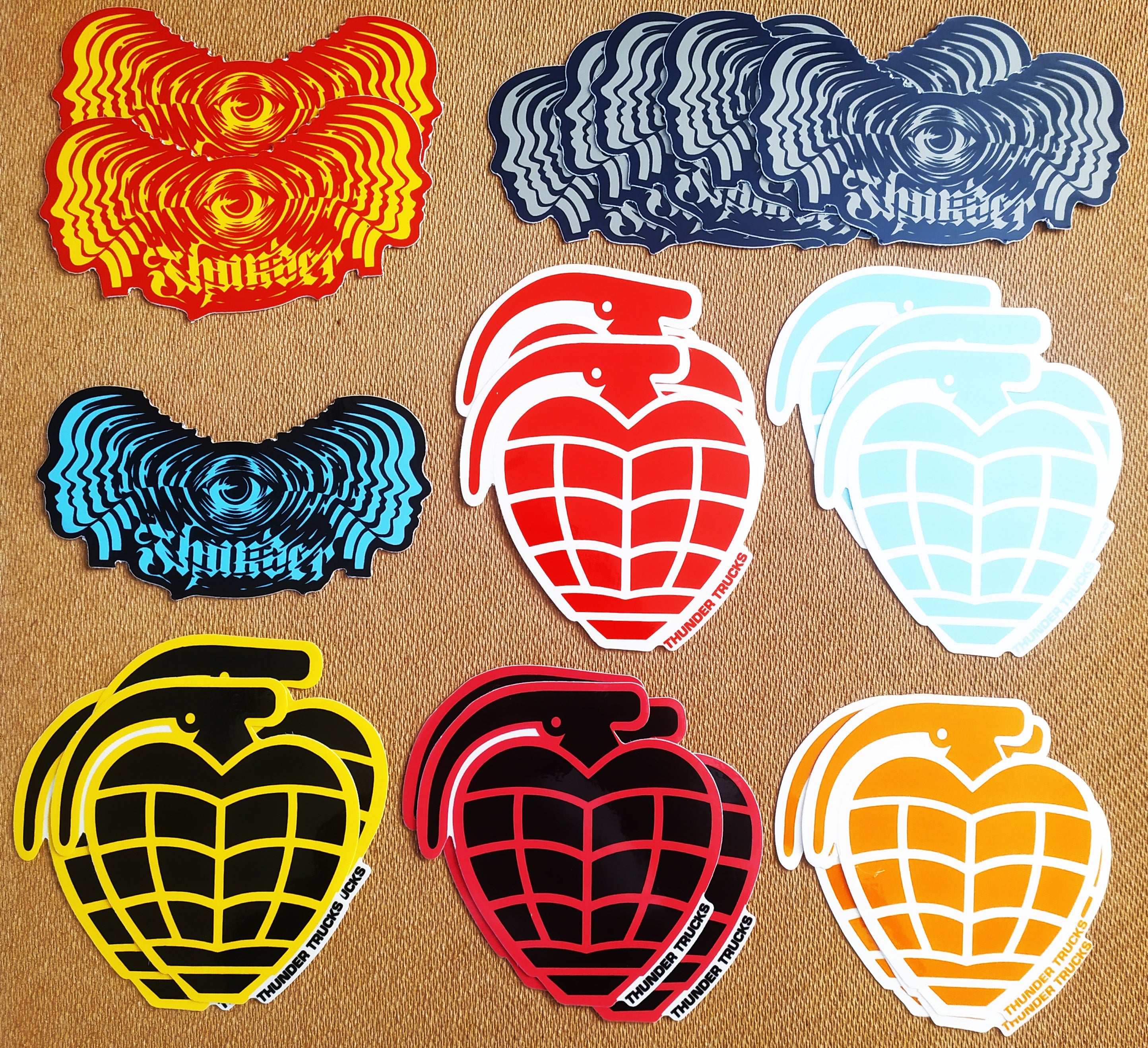 New Stickers From Thunder Trucks Just Added!!