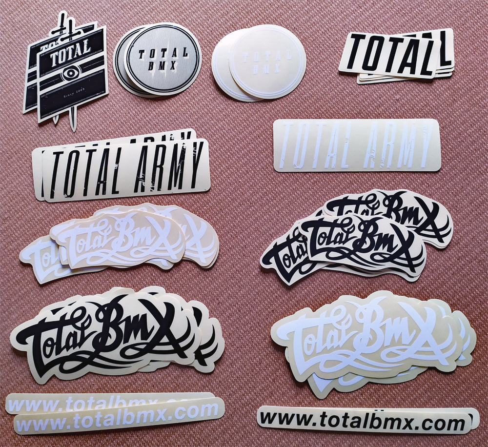 Bmx Component Sticker New Arrivals - Total BMX Stickers | SkateboardStickers.com