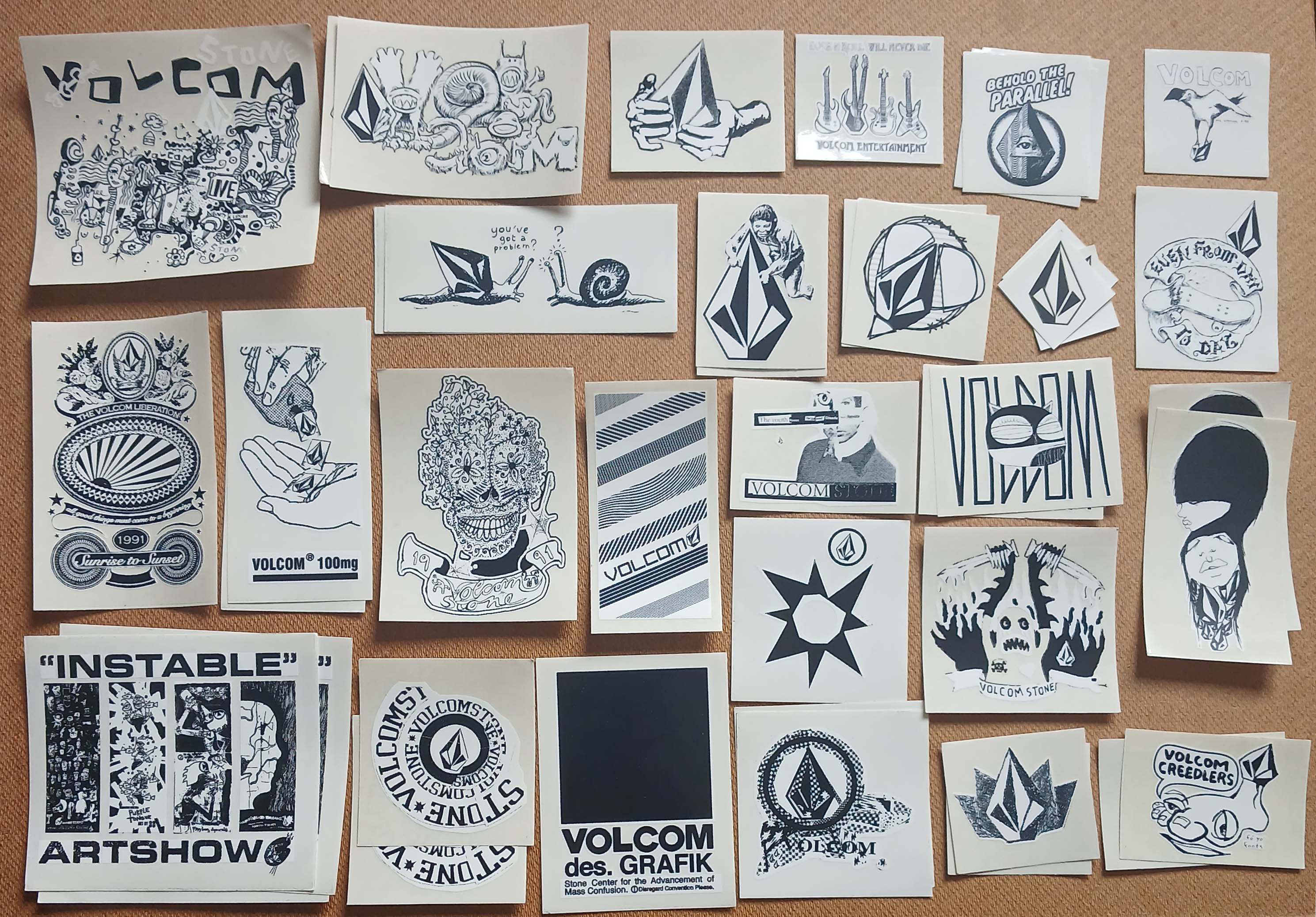 More Volcom Stickers just added!!