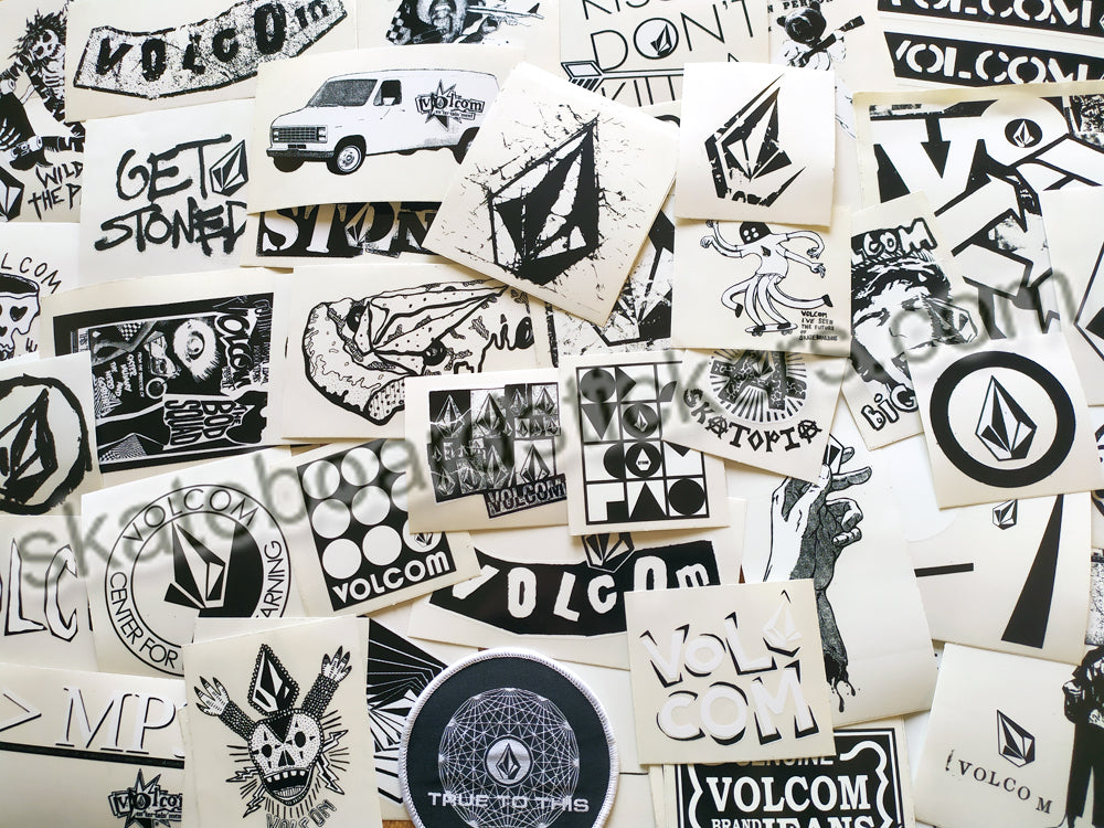 Old Volcom Stickers just added!