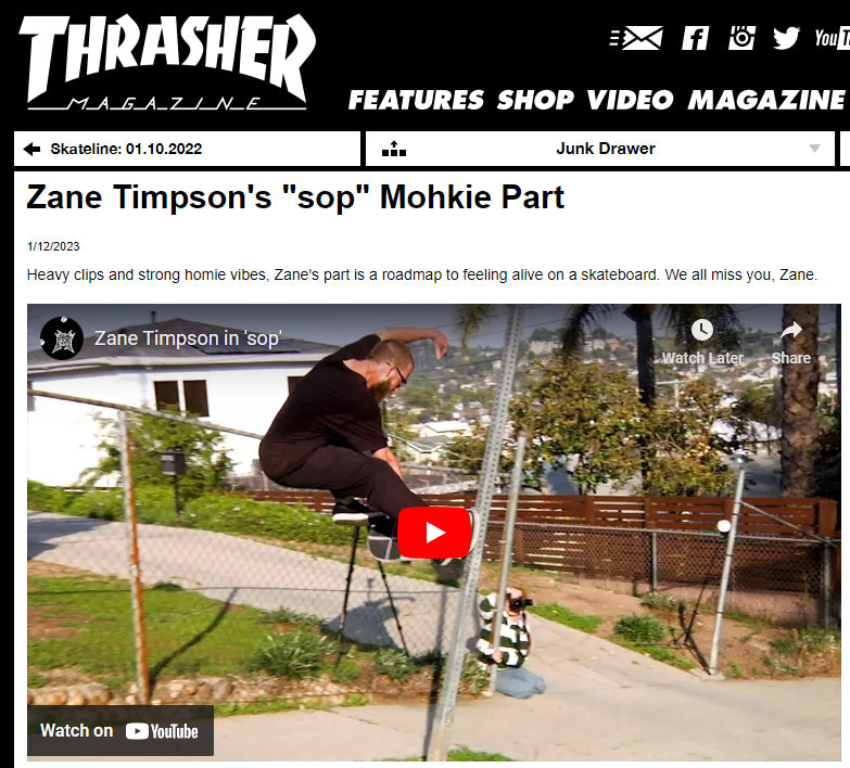 Zane Timpson's "sop" Mohkie Part