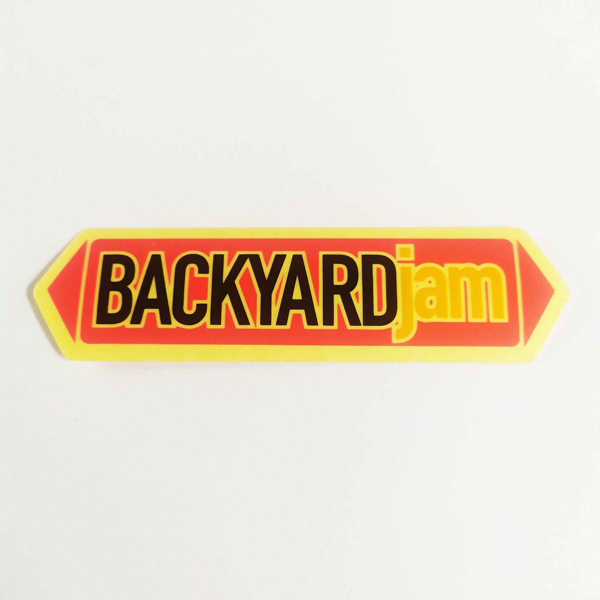 Backyard Jam BMX Stickers